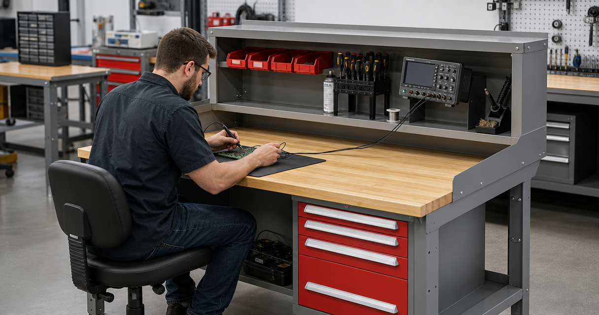 Modular Storage Solutions The Ultimate Guide to Custom Steel Workbenches | Lyon