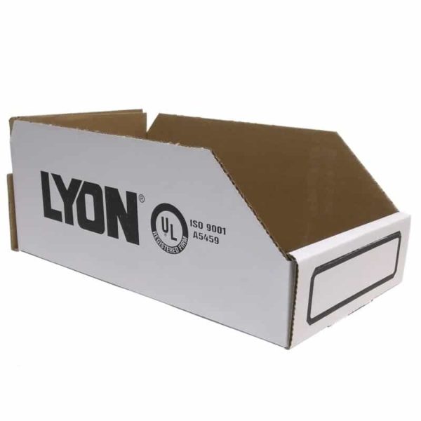 Lyon 8000 Series Thrifty-Bin Corrugated Shelf Boxes