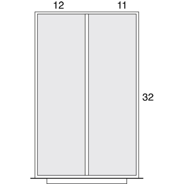 Lyon Modular Drawer Cabinet Slender Wide Layout Kit NF0A0452230