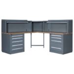 Lyon Modular Drawer Cabinet Concept 18 Corner Workbench with Riser 251WBC18