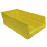 Lyon Yellow Plastic 24 Inch Deep Shelf Boxes