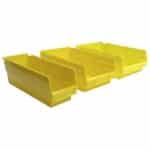 Lyon Yellow Plastic Shelf Boxes