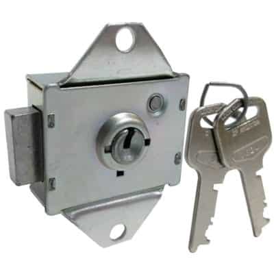 Built-In Flat Key Lock for Pull & Lift Handle Lockers | Lyon (NF7020)