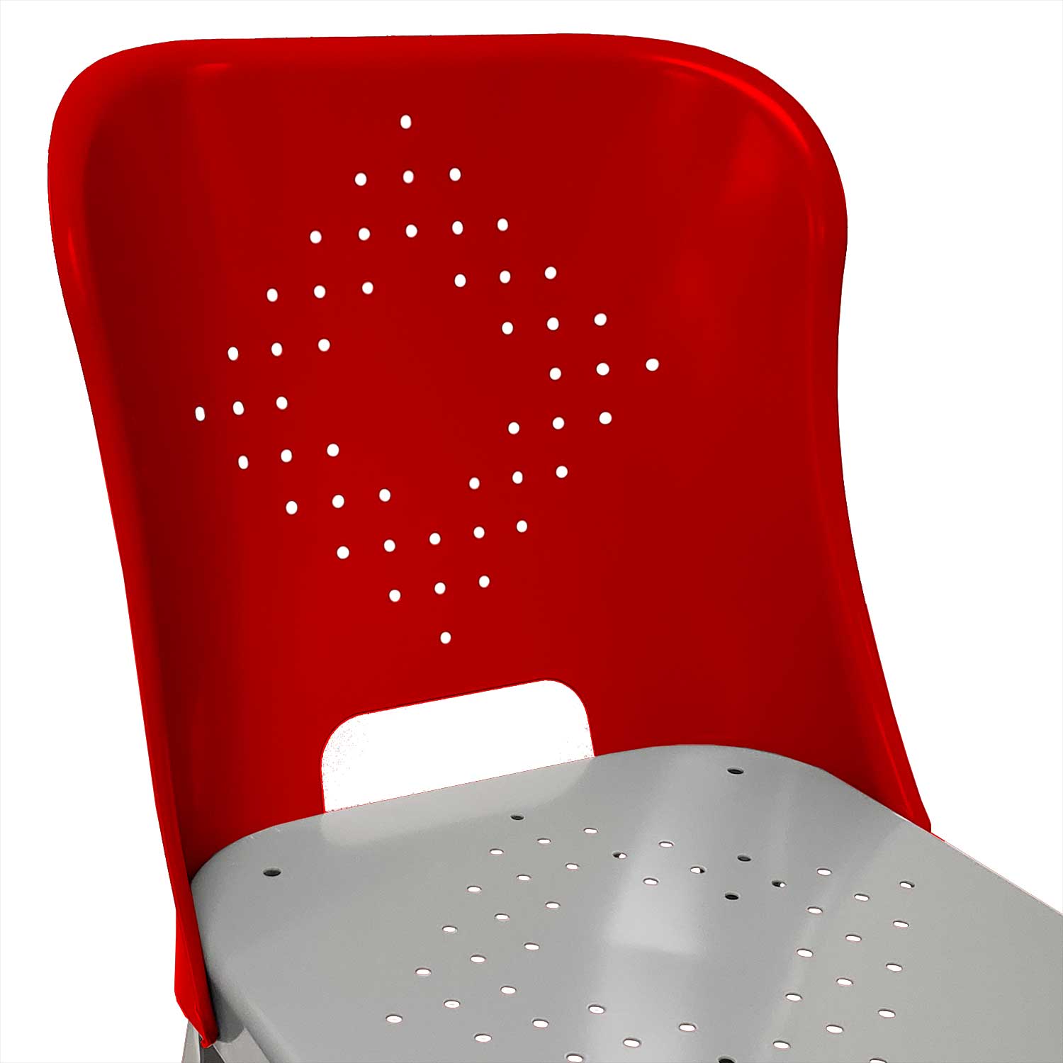 Steel Back Rest for 1901 Metal Stool, Ergonomic Support | Lyon 