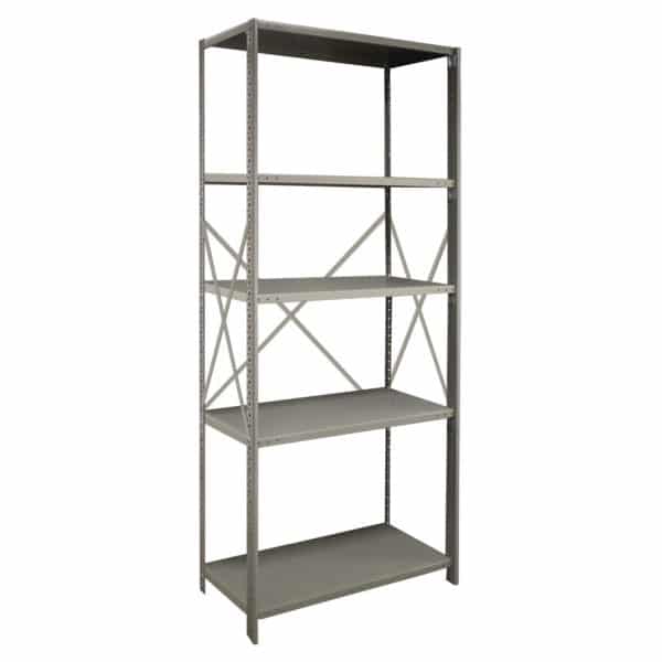 2000 Series Open Shelving with Beaded Posts