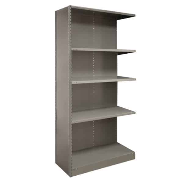 Closed Steel Shelving Angle Post, 48 Inch Shelving Unit