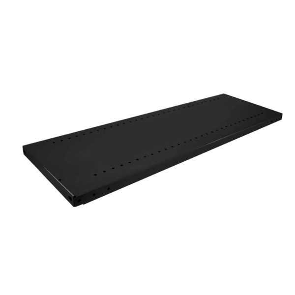 Lyon 8000 Series Component Steel Shelf 12-inch Deep Vulcan Black Lyon 8000 Series Component Steel Shelf 12-inch Deep Vulcan Black