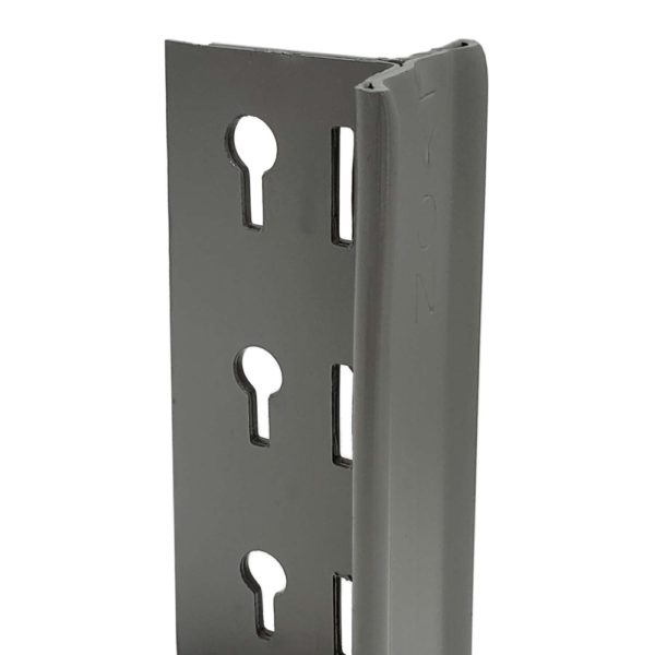Lyon 8000 Series T-Post Upright allows easy shelf adjustments on 1-1/2" centers.