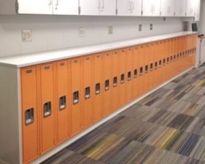 lyon academic collaborative center orange lockers