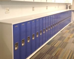 lyon academic collaborative center purple lockers