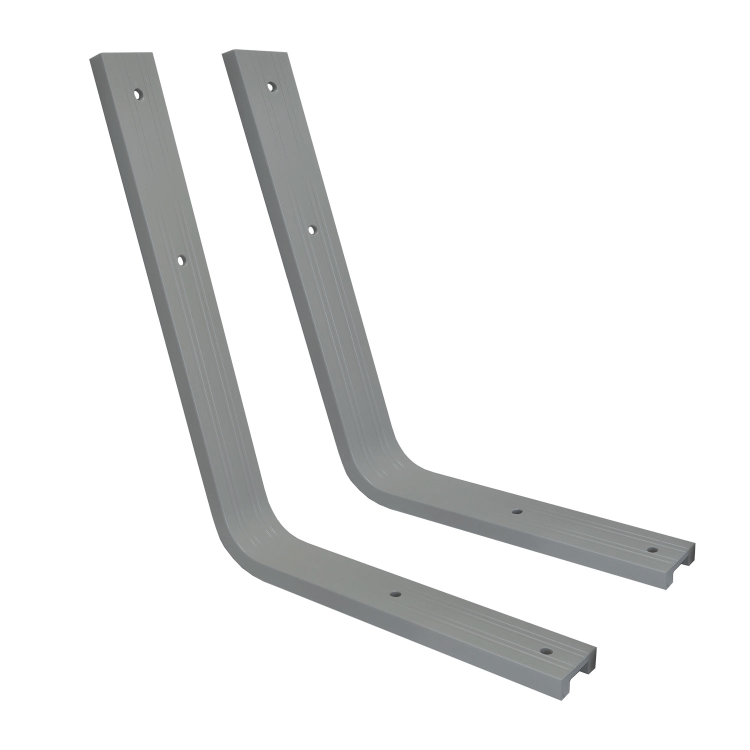 Backbone Bracket Support Wood Bench Back Brackets, ADA Compliant, 2-Pack | Lyon (ADA Back Brackets)