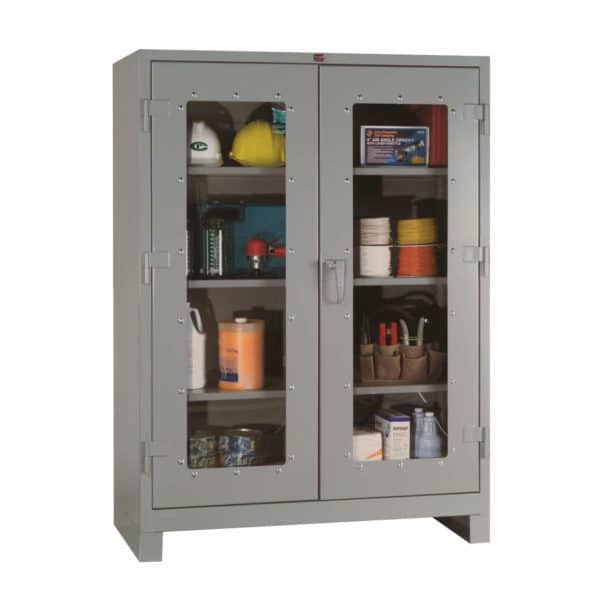 Lyon all-welded clearview storage cabinet 1147VSP1