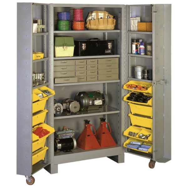 1127 Industrial Bin Cabinet All, 12 Inch Deep Pantry Cabinet