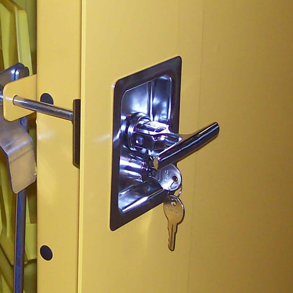 Lyon all-welded deep door cabinet 1128fd handle