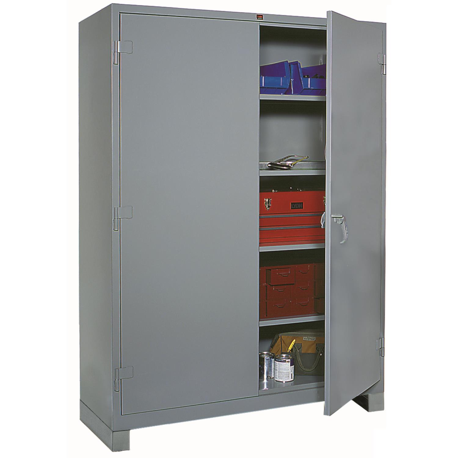 https://www.lyonworkspace.com/wp-content/uploads/lyon-all-welded-storage-cabinet-1145-dove-gray-with-props.jpg