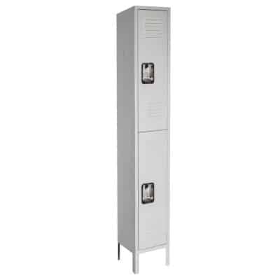 Double Tier Healthcare Locker with Antimicrobial Finish - 1 Wide | Lyon ...