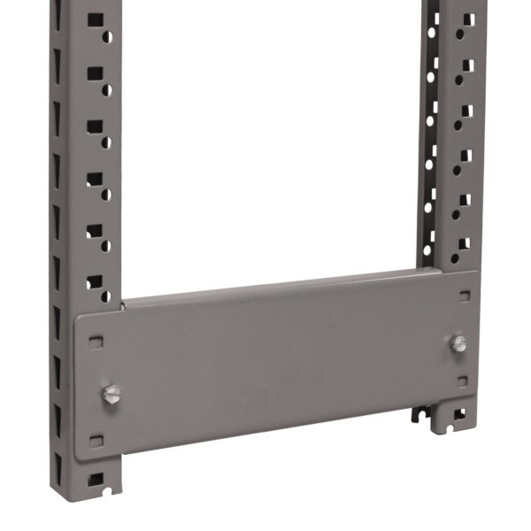 Lyon bulk storage rack unassembled upright with ladder brace