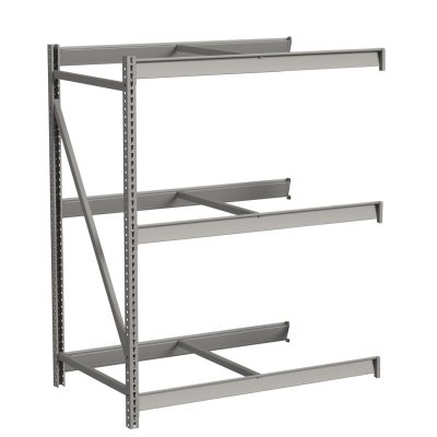 Bulk Storage Rack Level with Front-to-Back Supports | Lyon (BSRL-FTB)