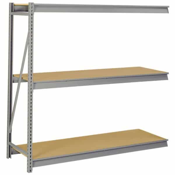 lyon bulk storage rack with particle board decking 3 level add-on