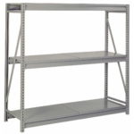 lyon bulk storage rack with solid decking 3 level starter