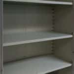 lyon economical 1000 series accessories full width shelf dove gray