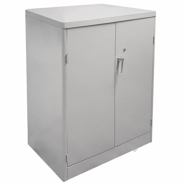 lyon economical 1000 series counter high cabinet 1045 dove gray