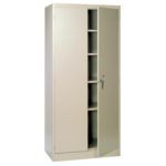 Lyon 1000 Series Metal Office Storage Cabinet Putty