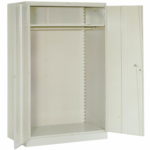 lyon economical 1000 series wardrobe cabinet 1032 putty