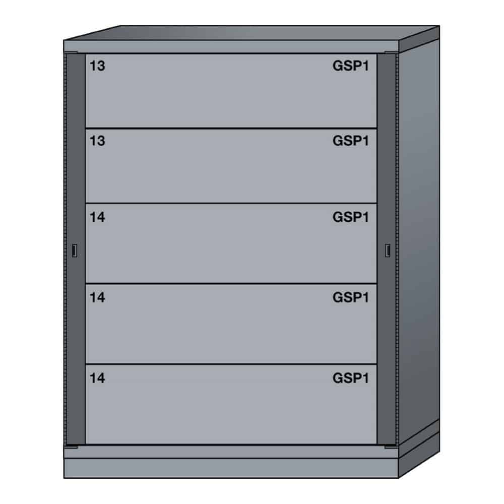 Extra Wide Weapons Storage Cabinet For 40 Rifles From Lyon