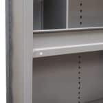 lyon industrial shelving accessories box shelf bin front