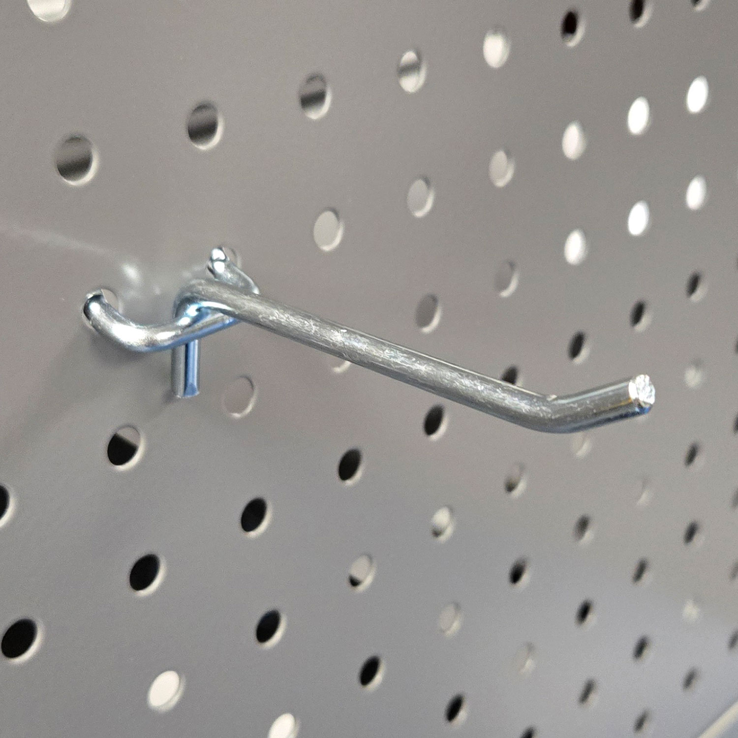 ProCraft 10 Inch Metal Mega Peg Hooks For Pegboard - 20 Pack - Made In USA