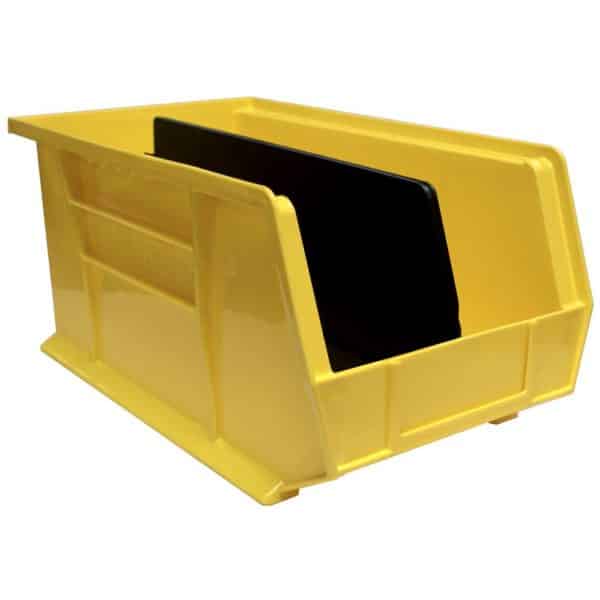Bin Divider for Extra Large Yellow Parts Bin