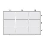 lyon layout kit 0C for 24 inch deep modular drawer