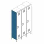 Lyon Locker Accessories End Cover Panel for Flat Top Lockers