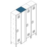 Details about   Flat Top Filler for 15 Inch Deep Designer Wood Locker Corner 