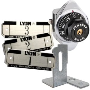 thumbnail image 2 of NOS Lyon Steel Locker Handle Right Hand Lift 6742 For Centar 1981 2 of 5