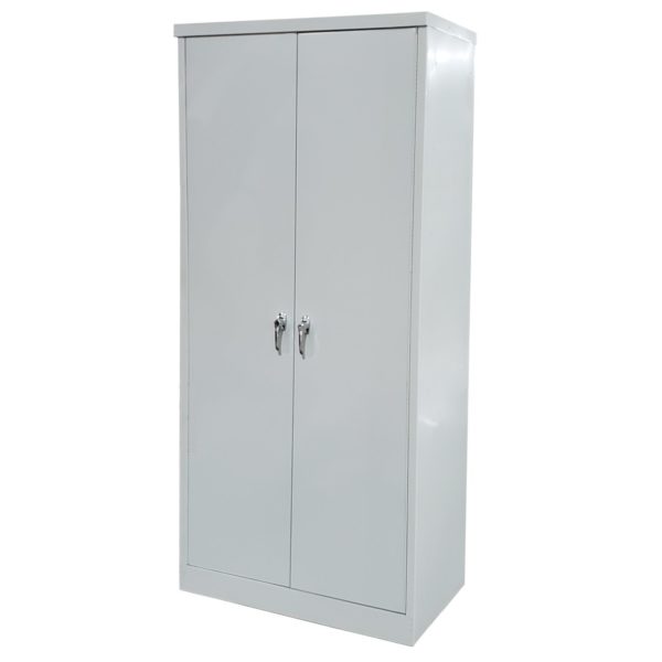 Lyon metal storage cabinet light gray