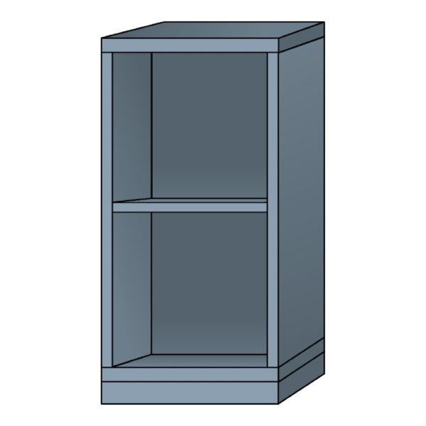 N68603010220 Modular Shelf Unit with Door Lyon
