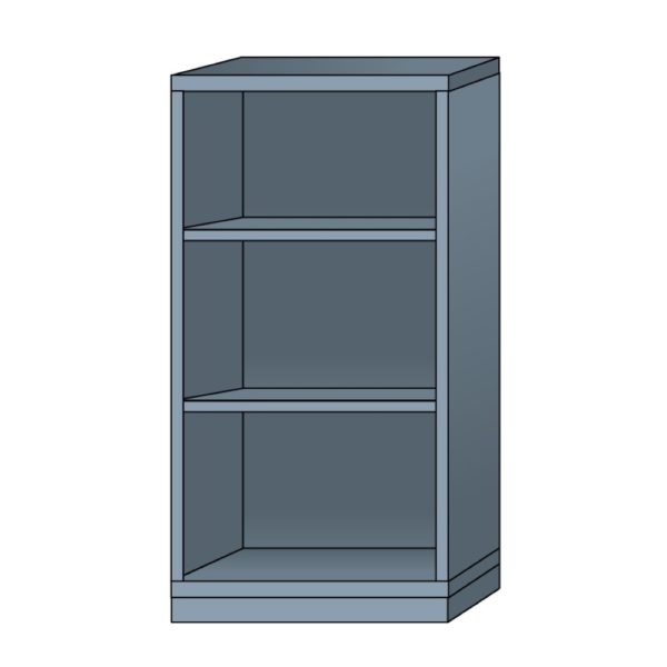 lyon modular cabinet open shelf unit standard wide eye-level height N68303010230N