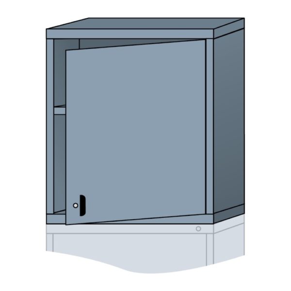 lyon modular cabinet overhead unit with door standard wide 31 inch height N35303010550
