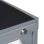 lyon modular cabinet retainer top close up