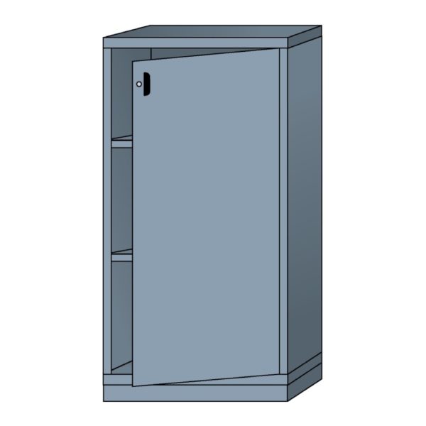 lyon modular cabinet shelf unit with door standard wide eye-level height N68303010220