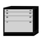 lyon modular drawer cabinet bench height medium wide 4 drawers 353630000A