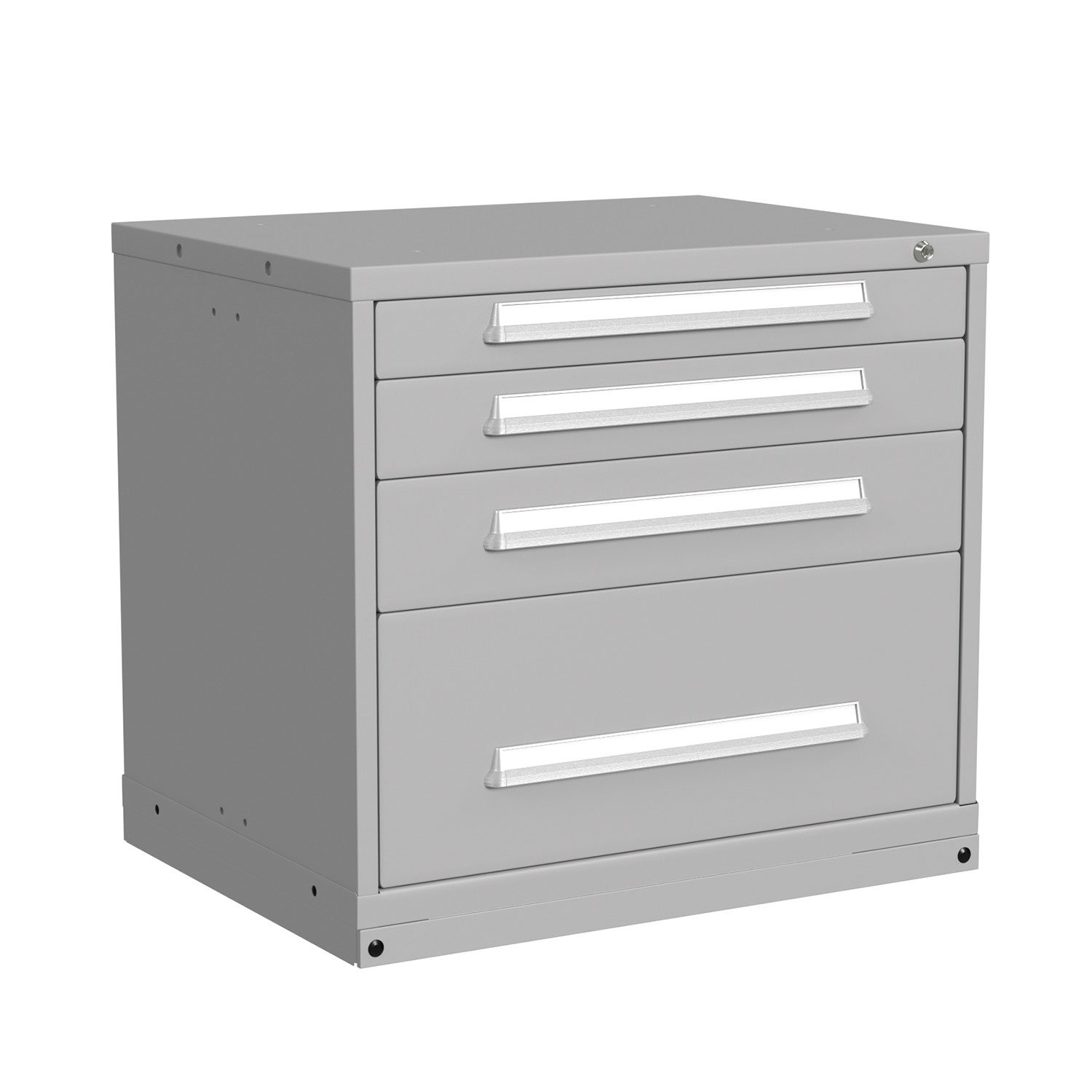 4 Drawer Modular Cabinet, 36 inch Wide Bench Height | Lyon (353630000A)