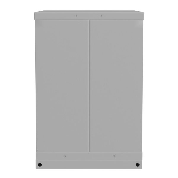 Lyon Modular Drawer Cabinet Bench Height Slender Wide Back View