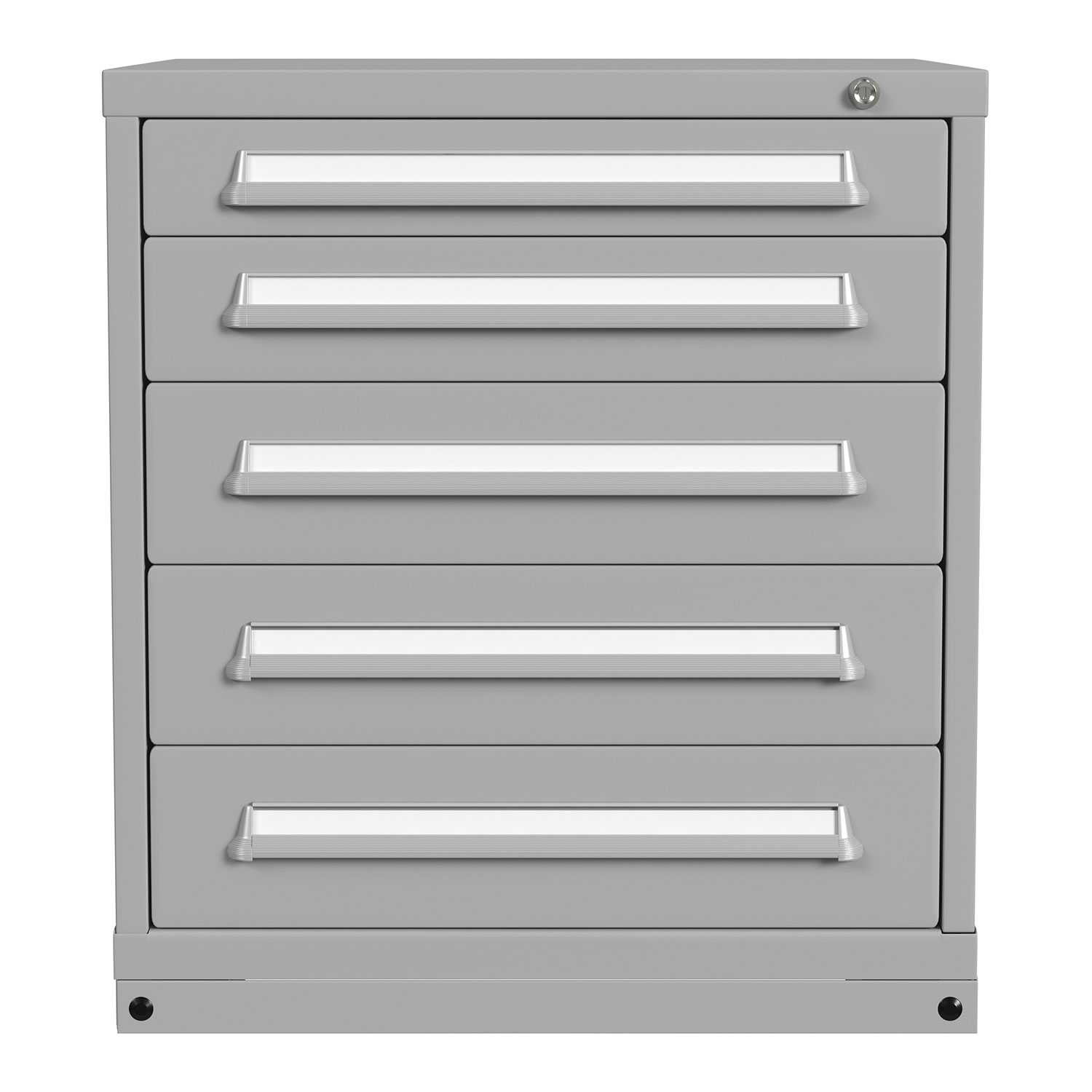 Quick Ship 5 Drawer Bench Height Modular Cabinet - 30 inch wide