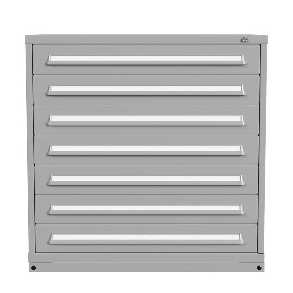 Lyon Modular Drawer Cabinet Counter Height Extra Wide 7 Drawers 4945301006 Front View