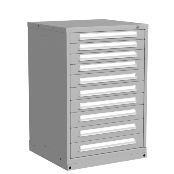 Lyon Modular Drawer Cabinet Counter Height Standard Wide 10 Drawers 4930301002 Angle View