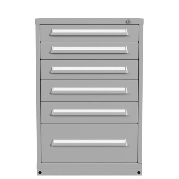 Lyon Modular Drawer Cabinet Counter Height Standard Wide 6 Drawers 4930301012 Front View