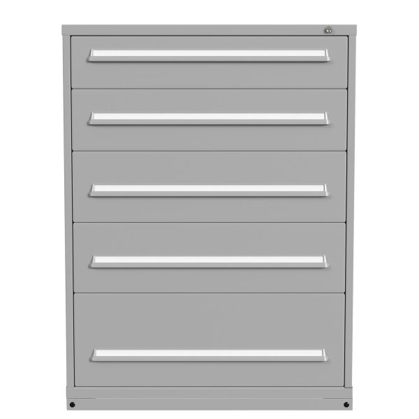 Lyon Modular Drawer Cabinet Eye Level Height Extra Wide 5 Drawers 6845301017 Front View